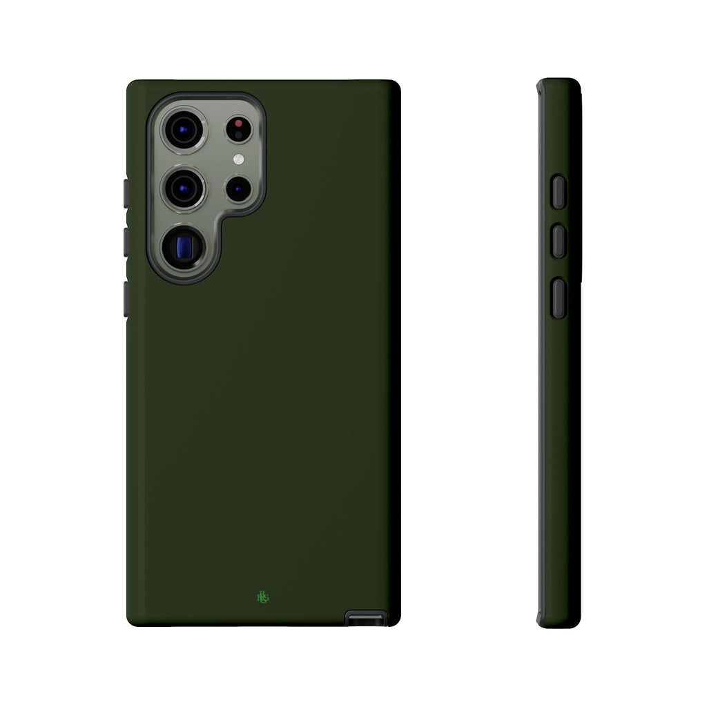 Olive Green Tough Phone Case for iPhone, Galaxy and Google Pixel