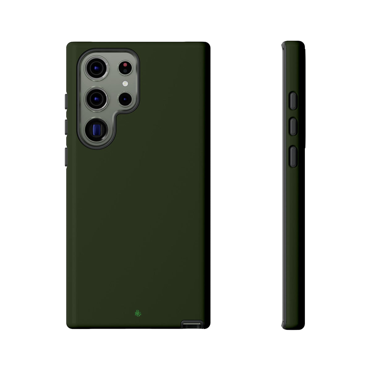 Olive Green Tough Phone Case for iPhone, Galaxy and Google Pixel