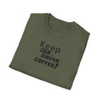 Keep Calm... Coffee Unisex Softstyle T-Shirt