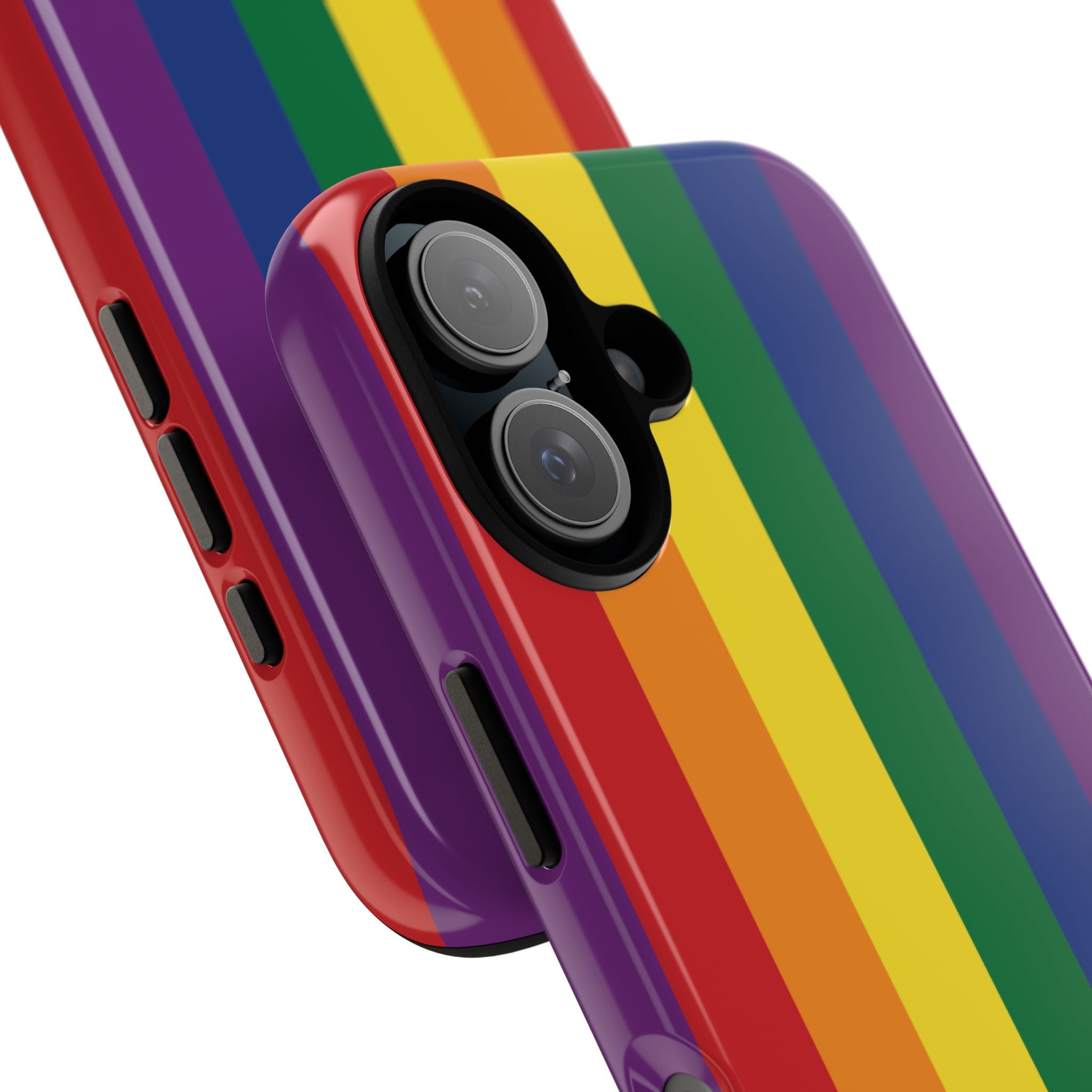 LGBTQ Rainbow Flag Tough Phone Case for iPhone, Galaxy, or Google Pixel