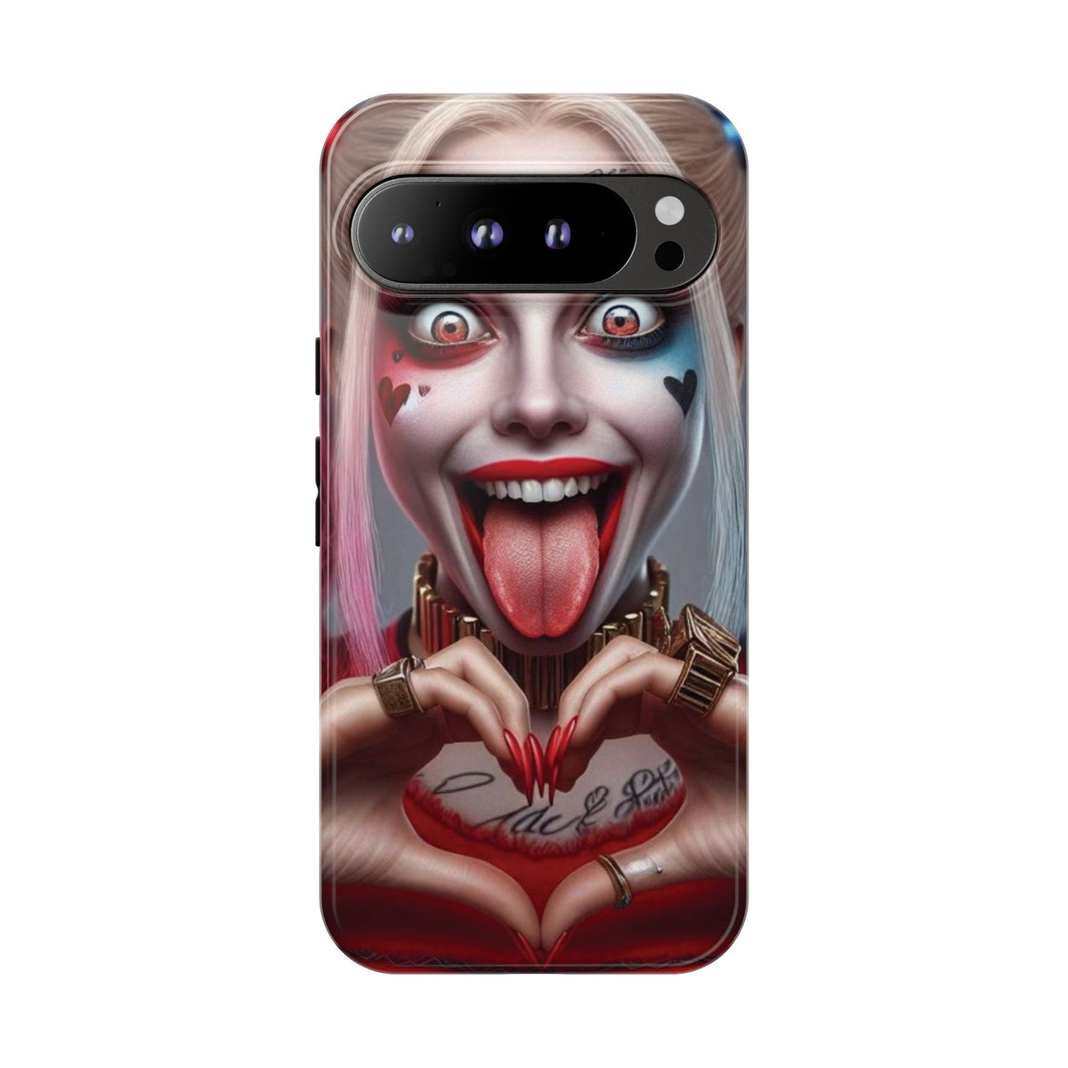 Harley Quinn Tough Phone Case for iPhone, Galaxy, or Google Pixel