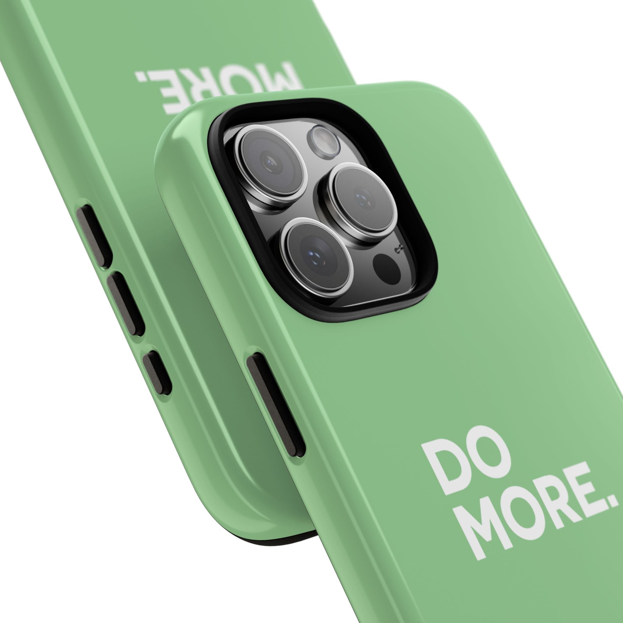 Do More Mint Green Tough Phone Case for iPhone, Galaxy,or Google Pixel