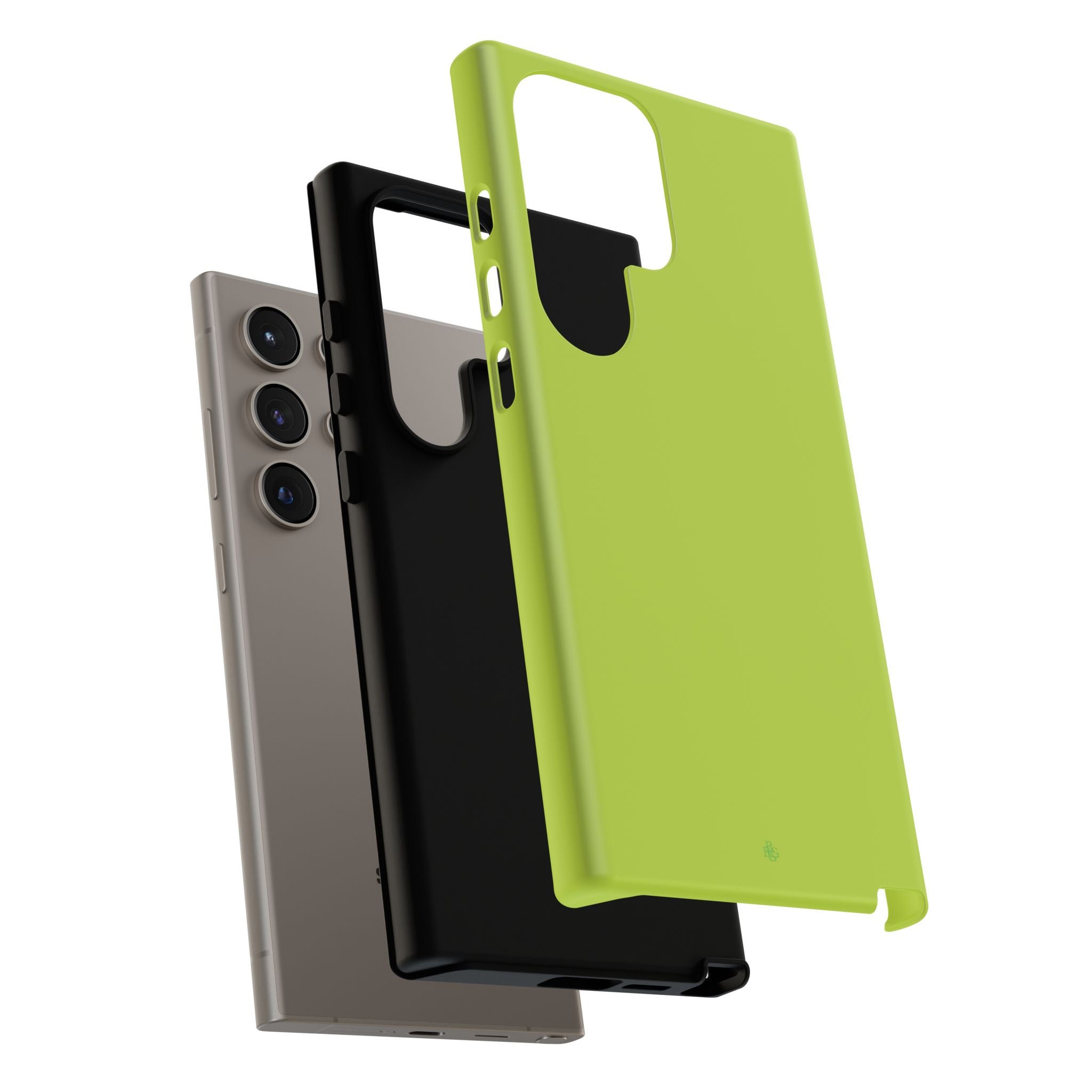 Neon Yellow RG Tough Case for iPhone, Galaxy, or Google Pixel