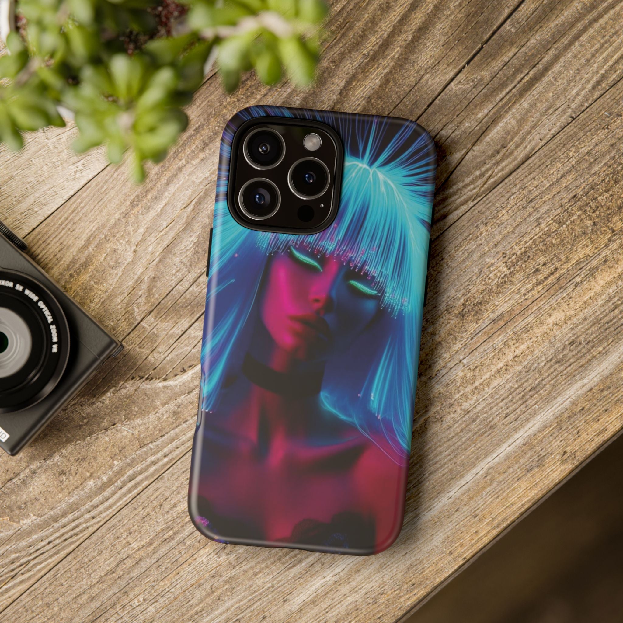 CyberPunk Tough Case for iPhone, Galaxy, or Google Pixel