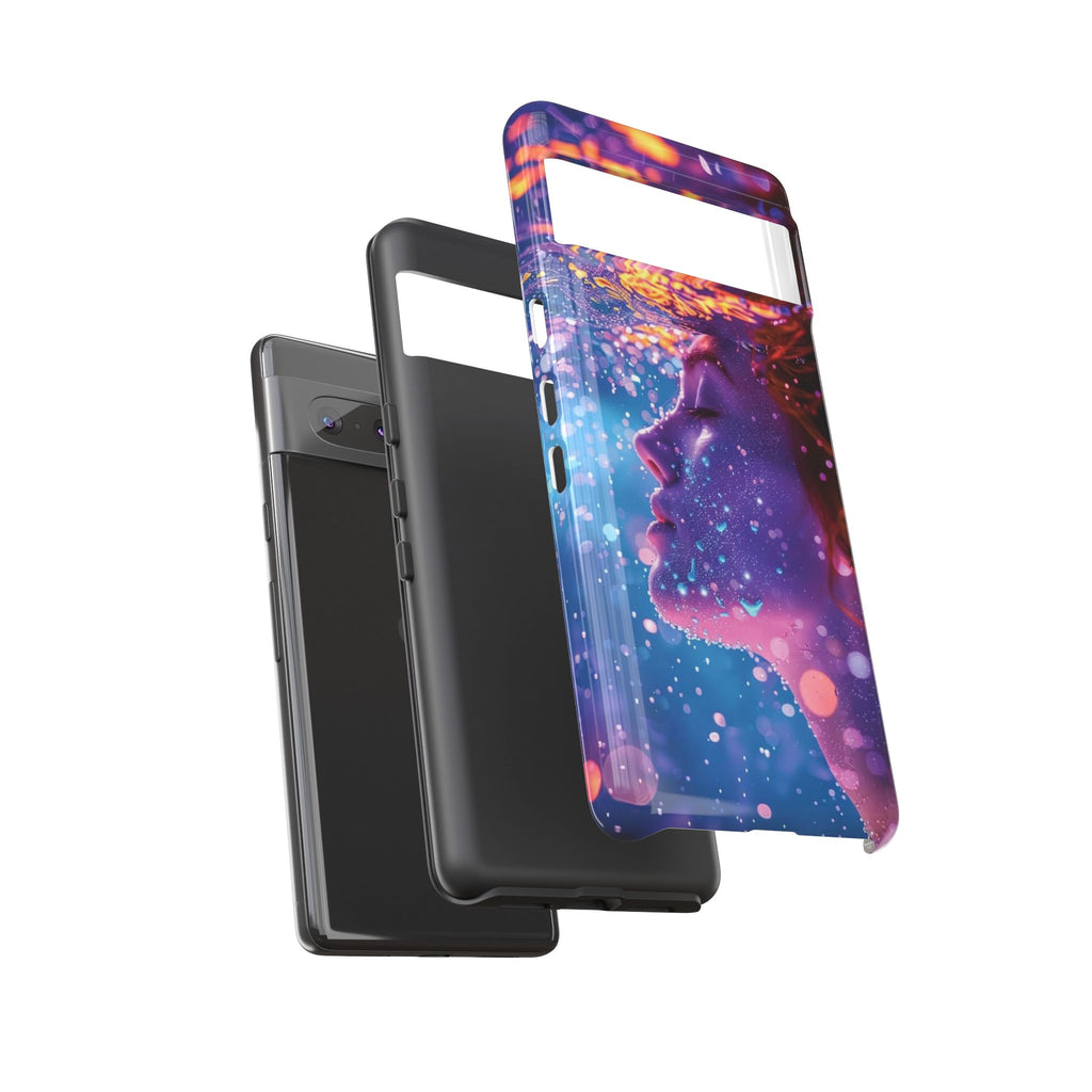 Meditating Underwater Tough Phone Case for iPhone, Galaxy, or Google Pixel