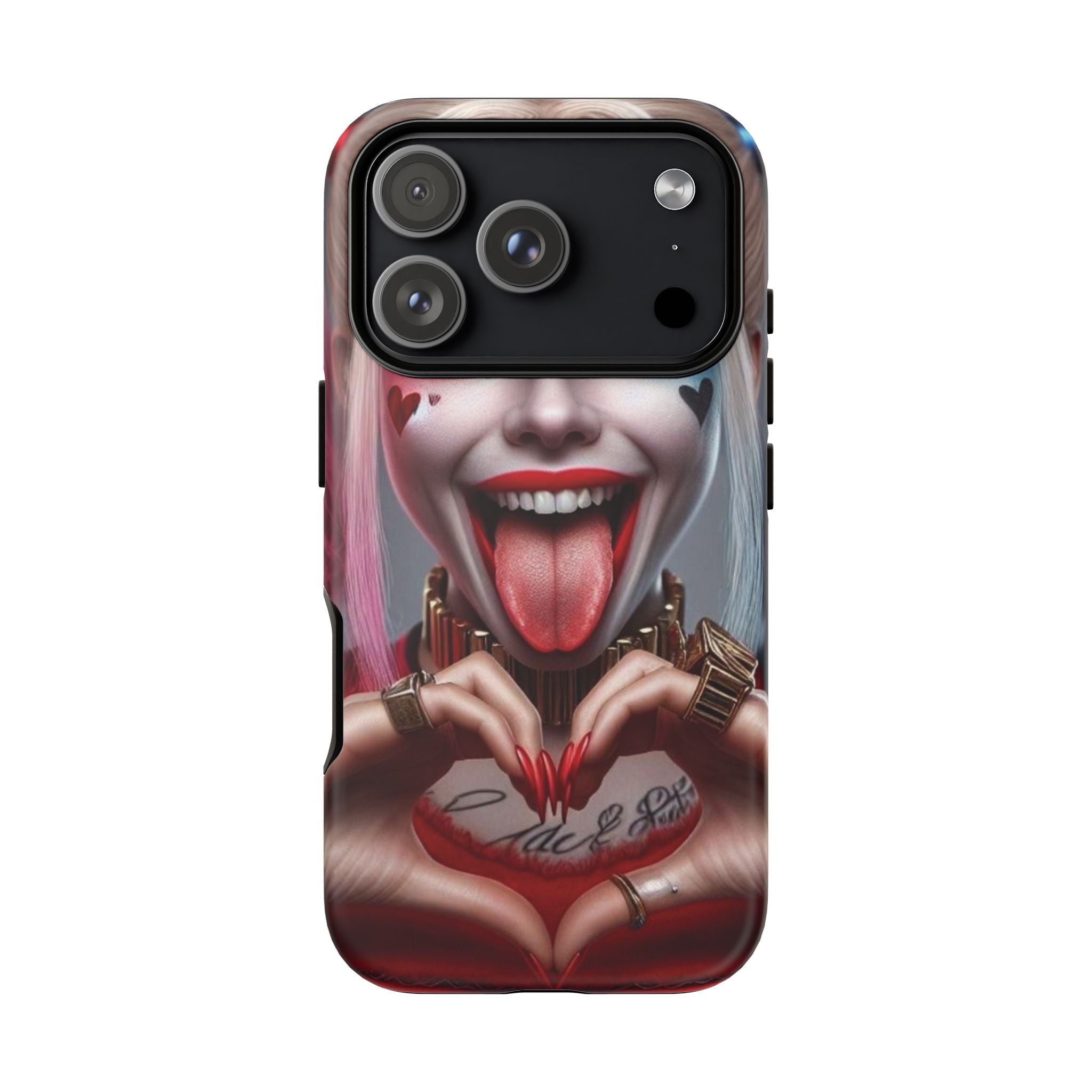 Harley Quinn Tough Phone Case for iPhone, Galaxy, or Google Pixel