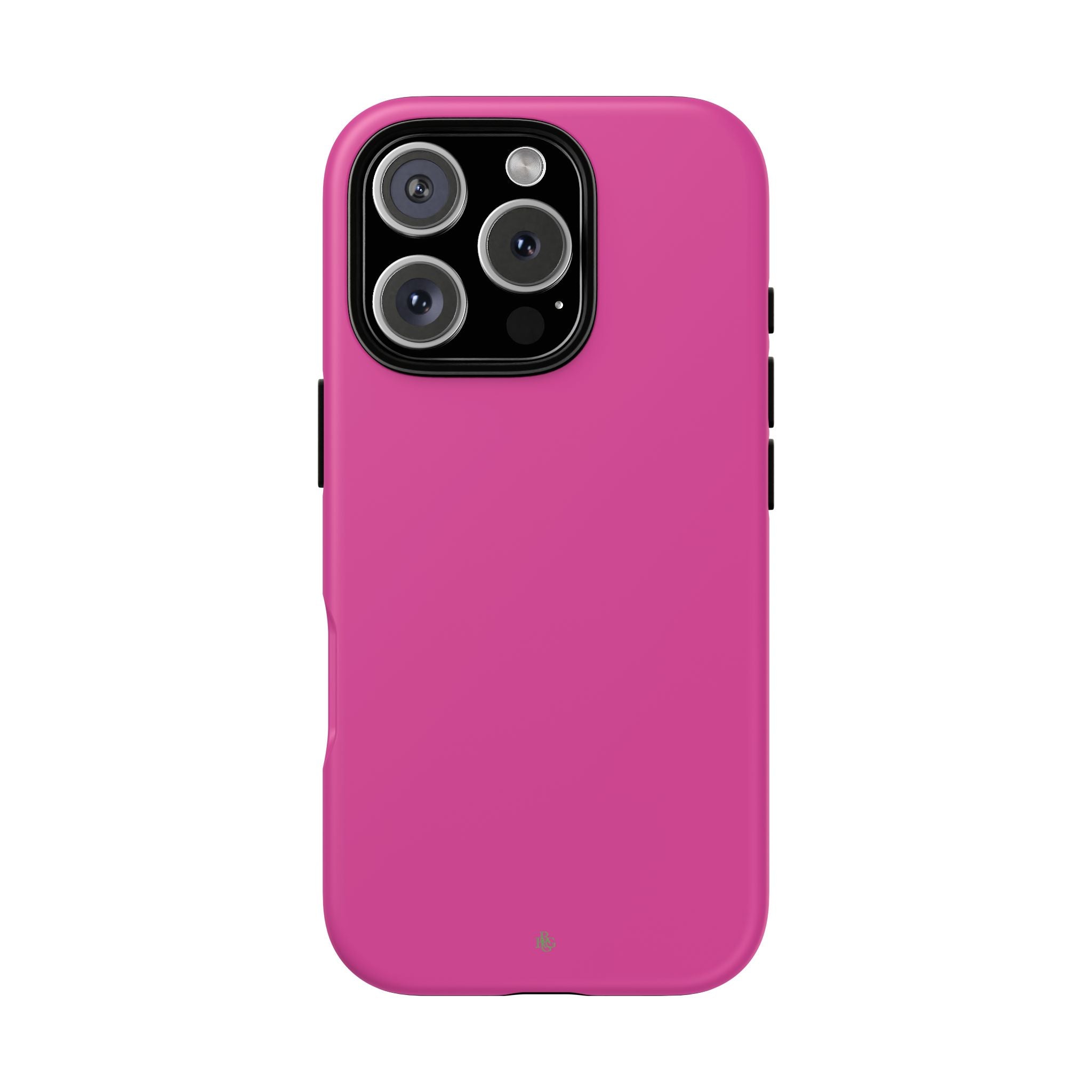 Neon Pink RG Tough Phone Case for iPhone, Galaxy, or Google Pixel