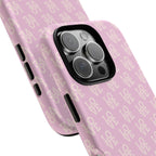 Pink 'LOVE' Pattern Tough Phone Case