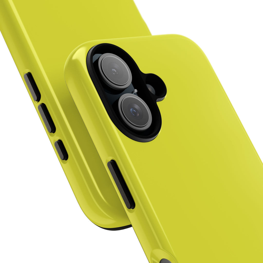 Yellow RG Tough Phone Case for iPhone, Galaxy, or Google Pixel