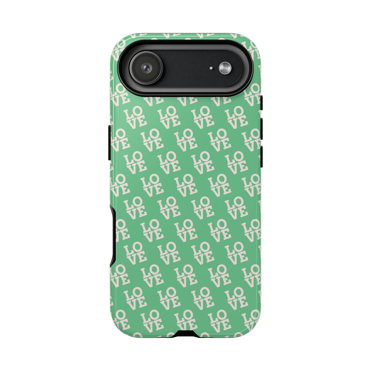 LOVE Aqua Tough Phone Case for iPhone, Galaxy, or Google Pixel