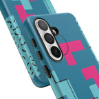 LOVE Teal Green Tough Phone Case for iPhone, Galaxy, or Google Pixel