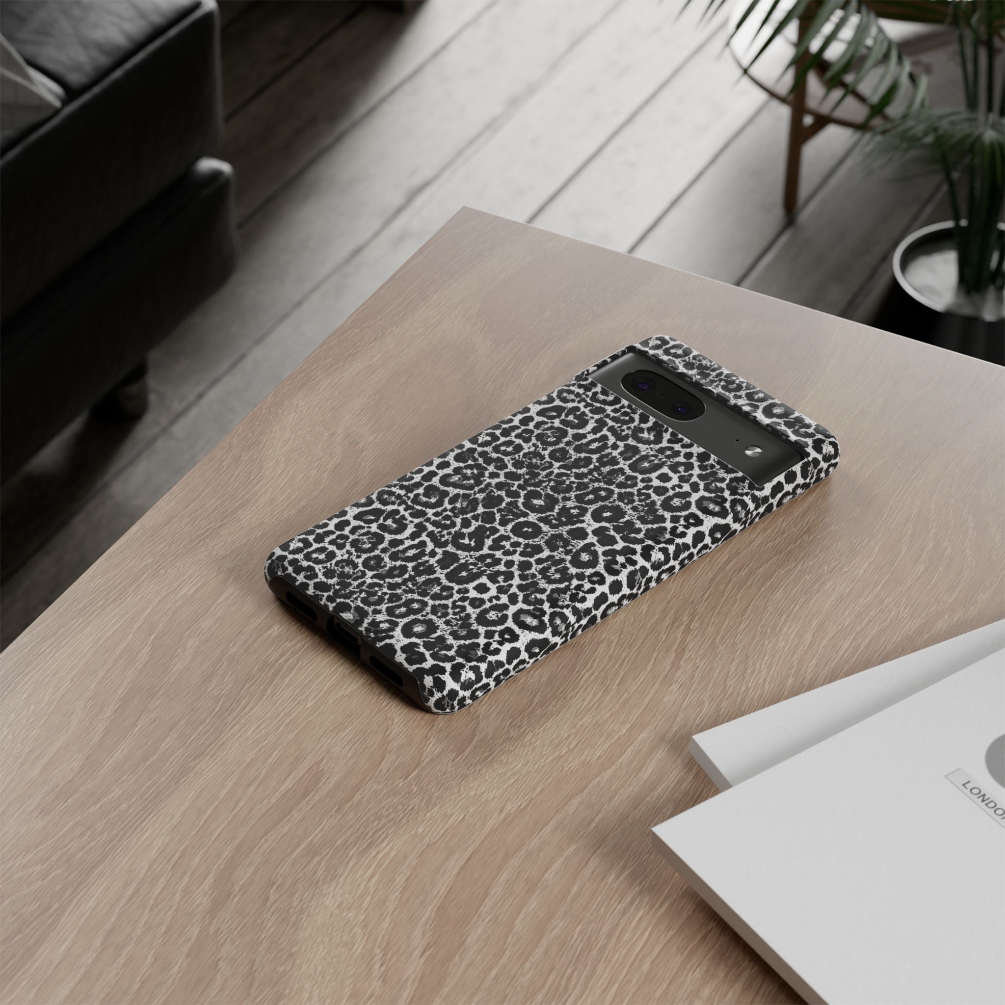 Leopard Tough Phone Case iPhone, Galaxy, or Google Pixel