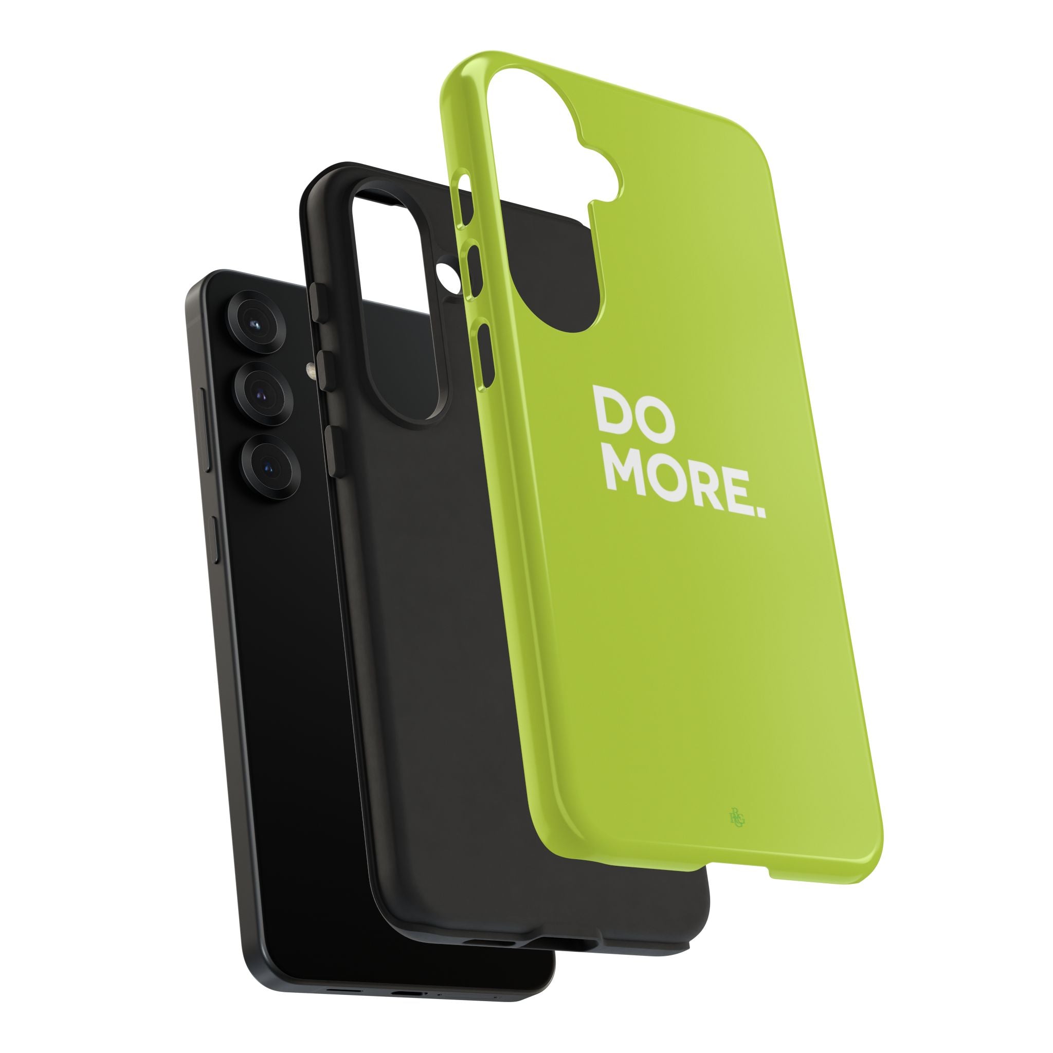 Do More (Neon Yellow) Tough Phone Case for iPhone, Galaxy or Google Pixel