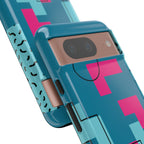 LOVE Teal Green Tough Phone Case for iPhone, Galaxy, or Google Pixel