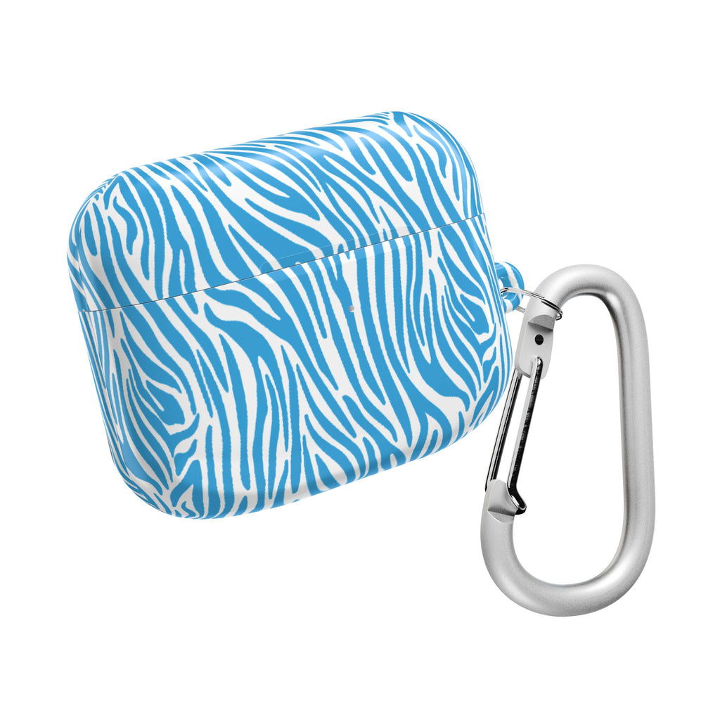 Blue Zebra AirPod Cases