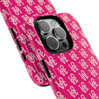 Vibrant Pink LOVE Tough Case iPhone, Galaxy, or Google Pixel