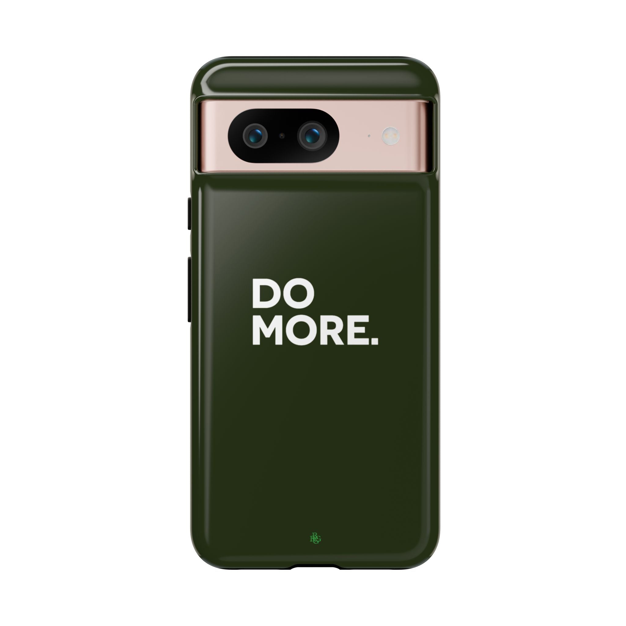 Olive Green Do More Tough Phone Case for iPhone, Galaxy, or Google Pixel