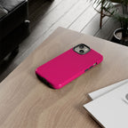 Magenta RG Tough Case iPhone, Galaxy and Google Pixel Phone Case