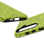 Neon Lime Wow Tough Case for iPhone, Galaxy, or Google Pixel