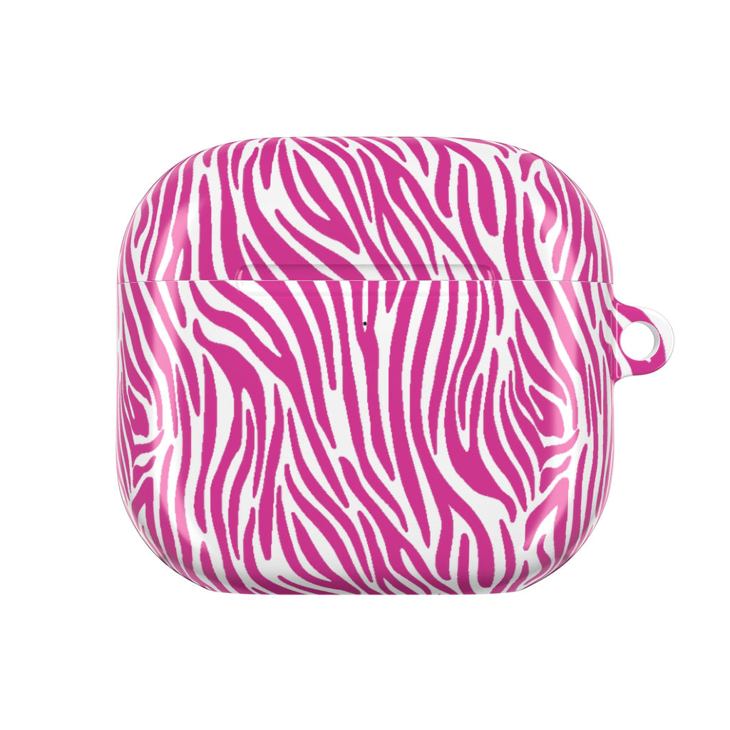 Pink Zebra AirPod Cases