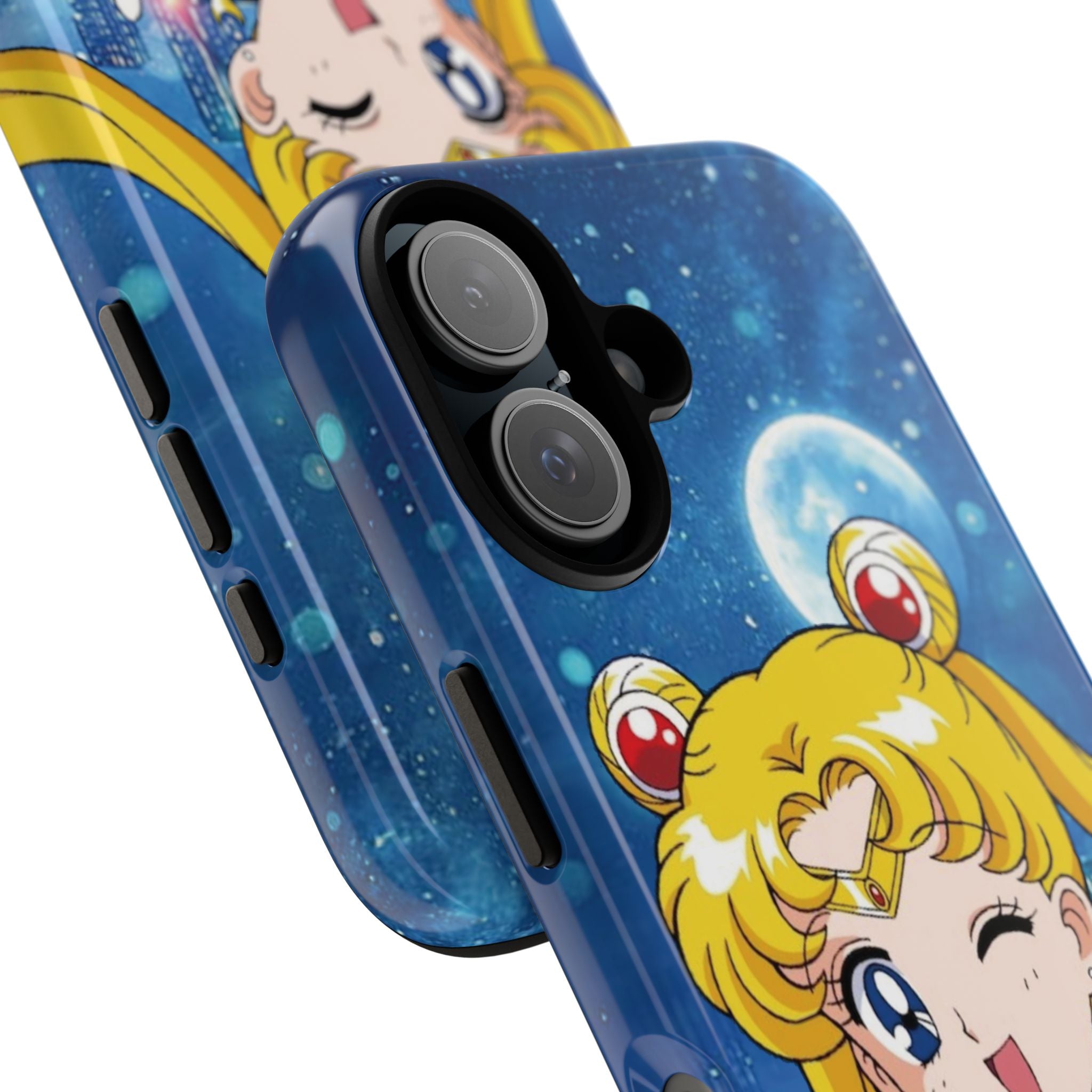 Blue S Moon Tough Case for iPhone, Galaxy, or Google Pixel
