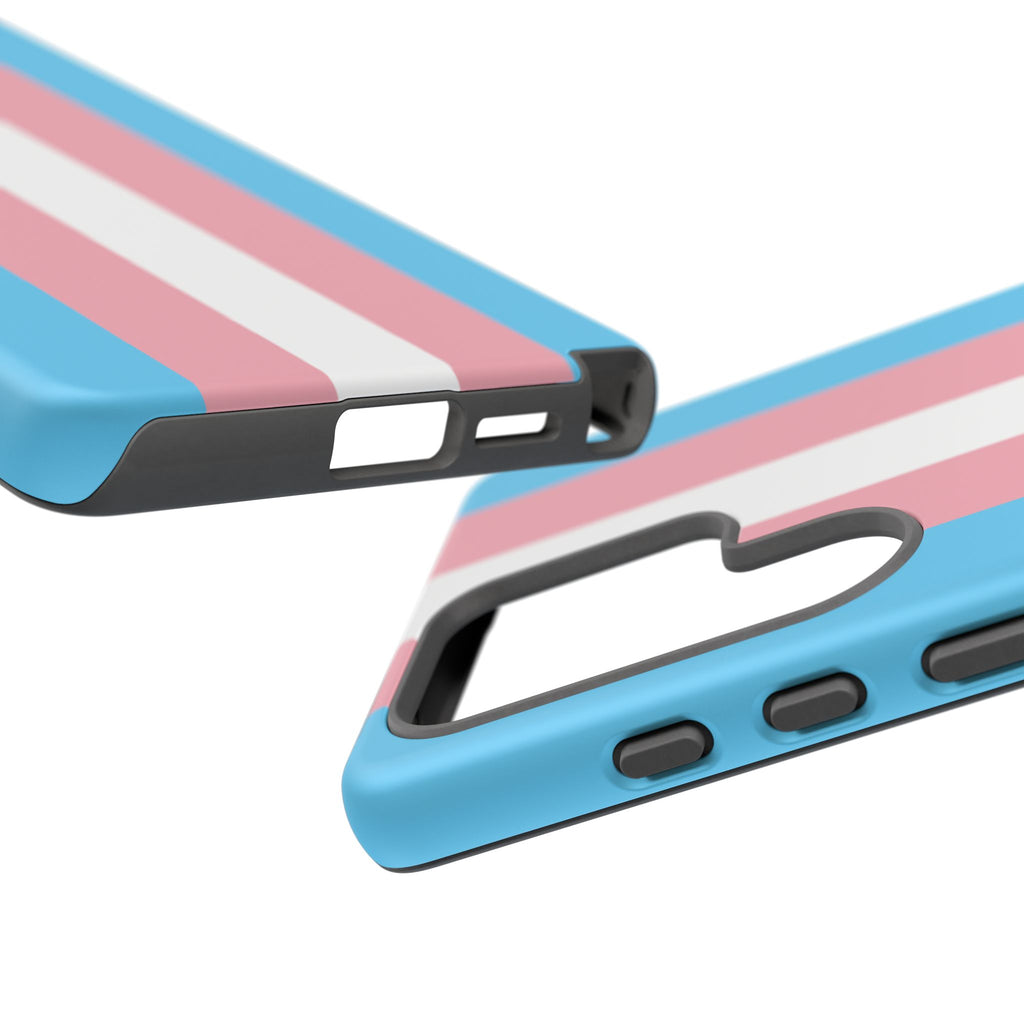 Trans Colors Tough Phone Case for iPhone, Galaxy, or Google Pixel