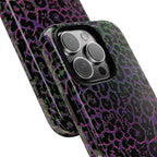Colorful Leopard Tough Phone Case for iPhone, Galaxy, or Google Pixel