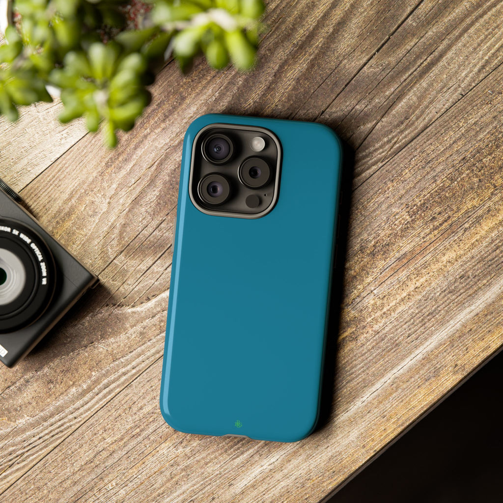 Teal Green RG Tough Phone Case for iPhone, Galaxy, or Google Pixel