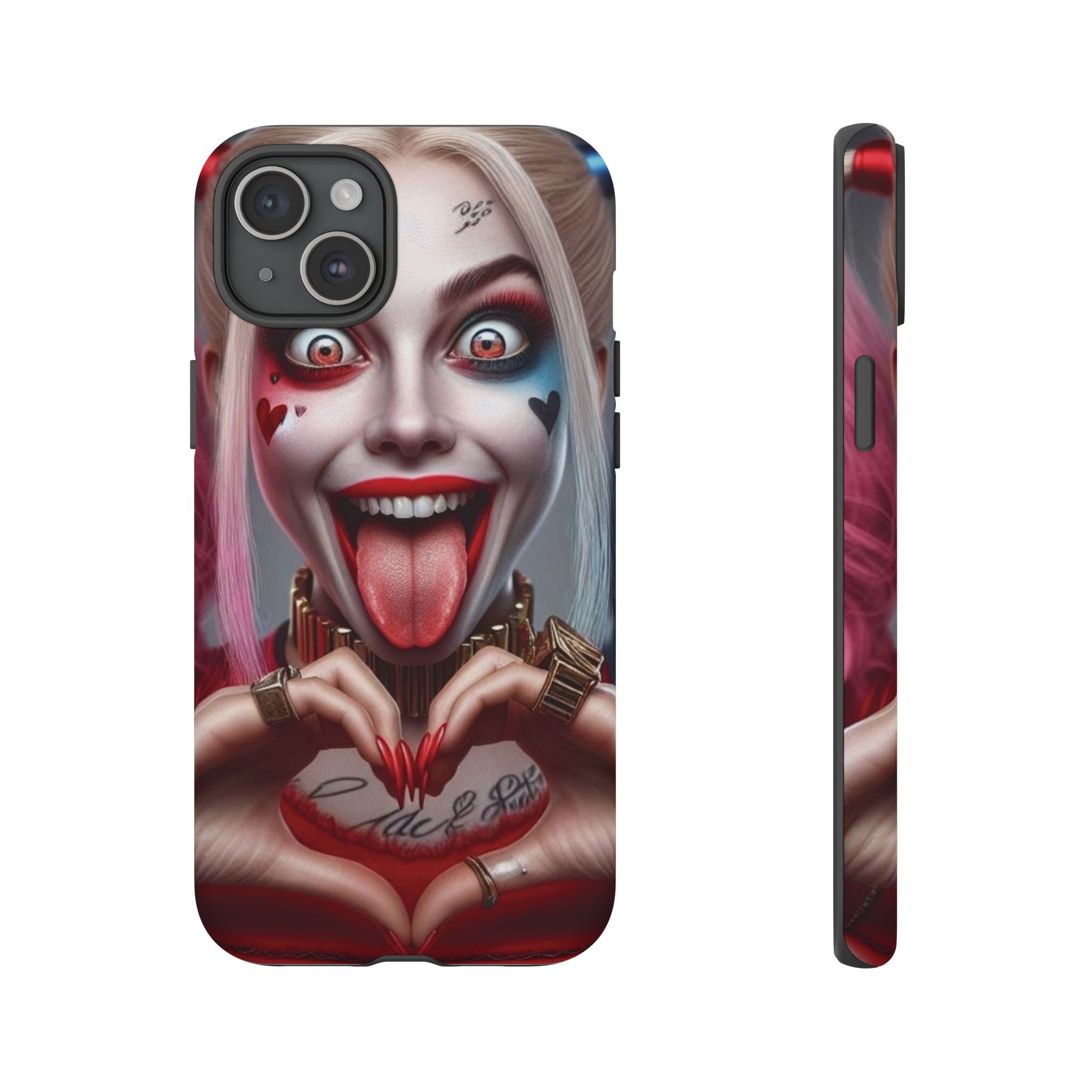 Harley Quinn Tough Phone Case for iPhone, Galaxy, or Google Pixel