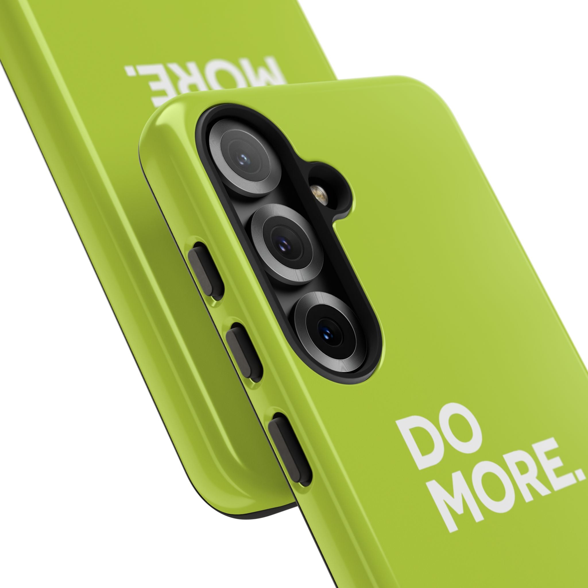Do More (Neon Yellow) Tough Phone Case for iPhone, Galaxy or Google Pixel
