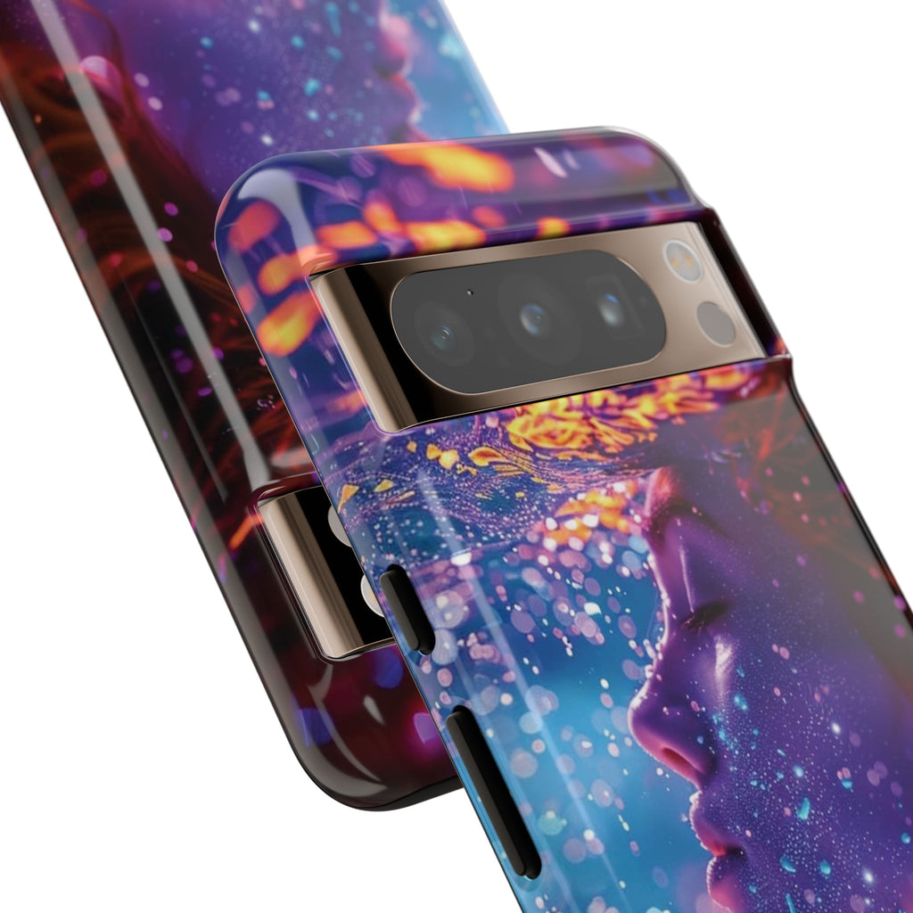 Meditating Underwater Tough Phone Case for iPhone, Galaxy, or Google Pixel