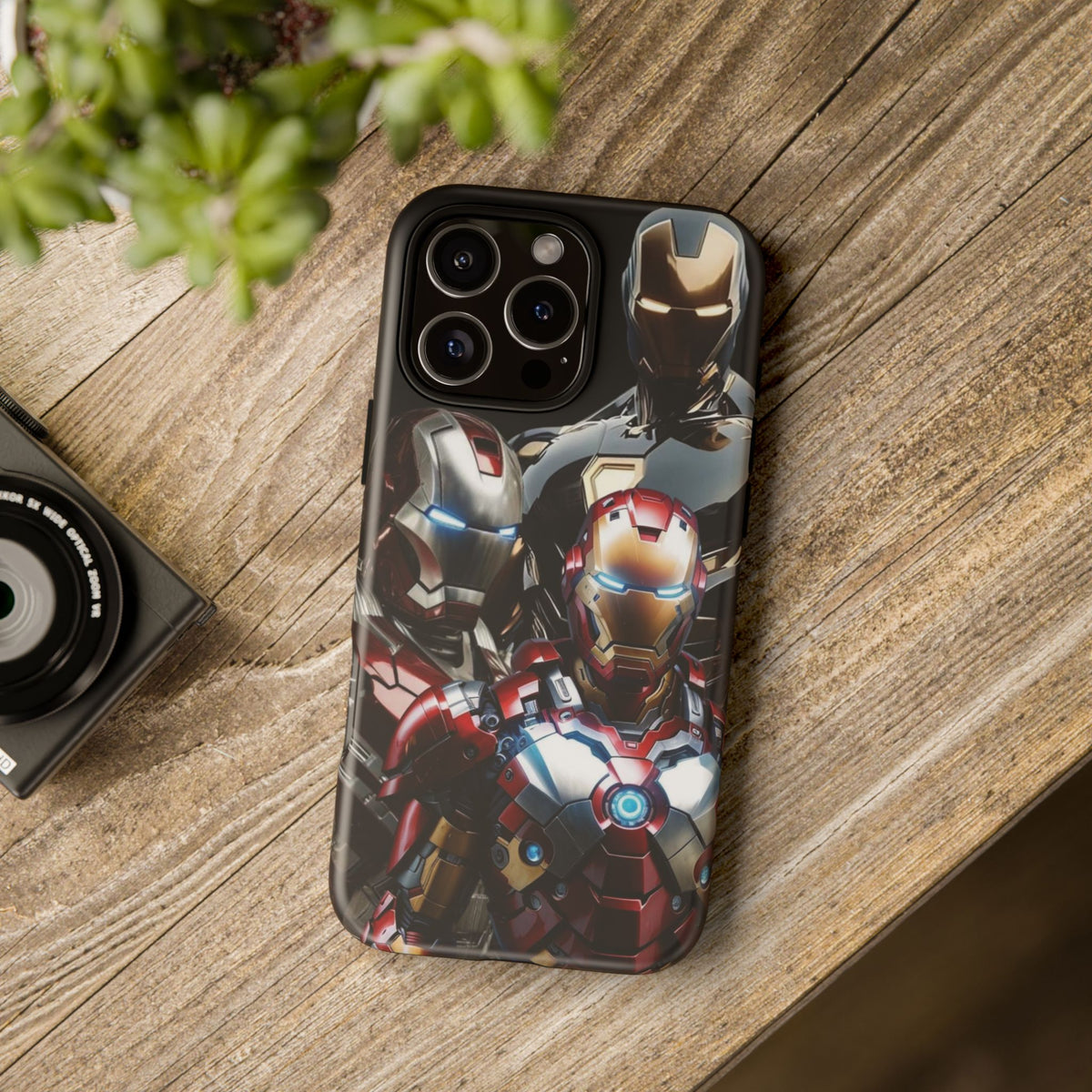 Iron Man Tough Phone Case for iPhone, Galaxy, or Google Pixel