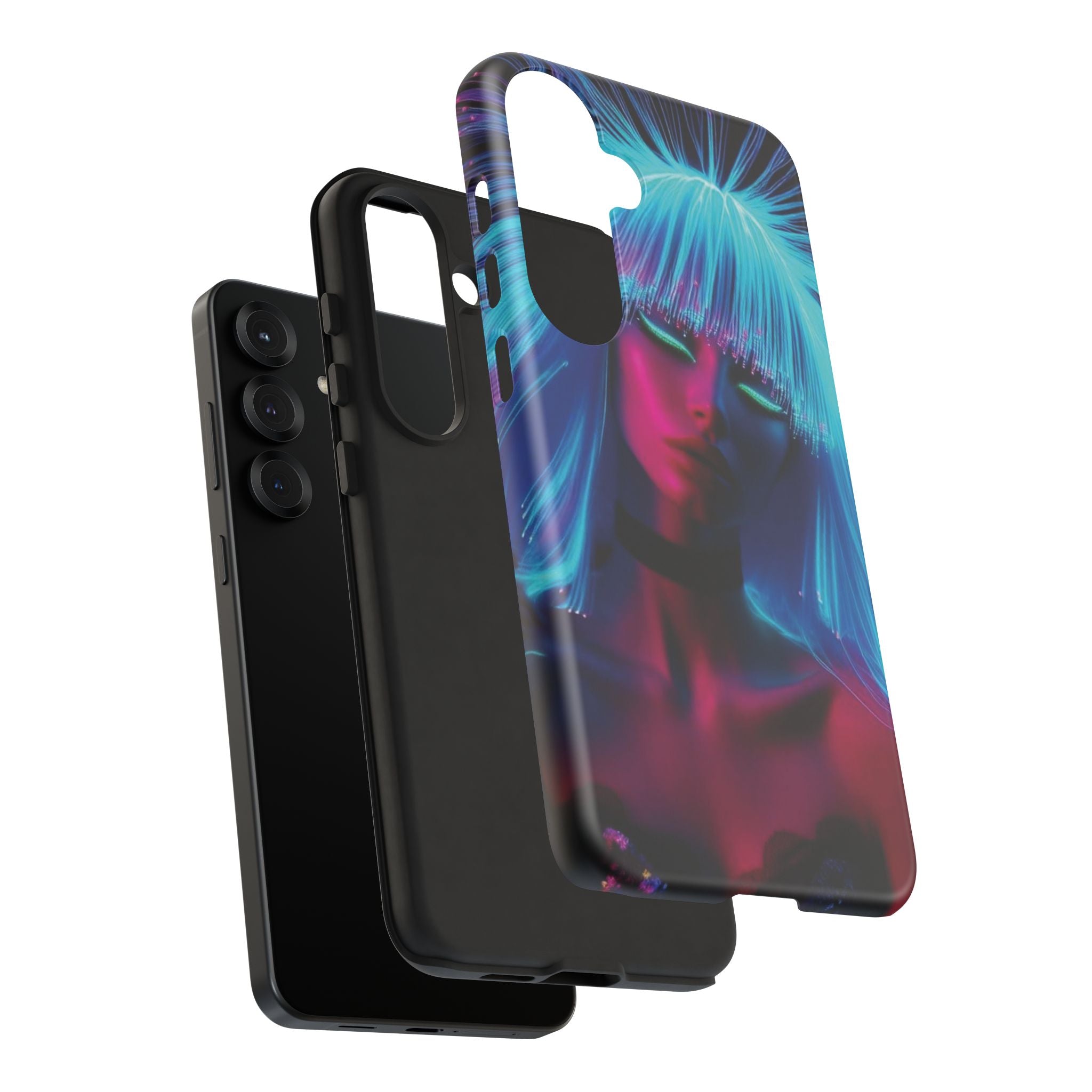 CyberPunk Tough Case for iPhone, Galaxy, or Google Pixel