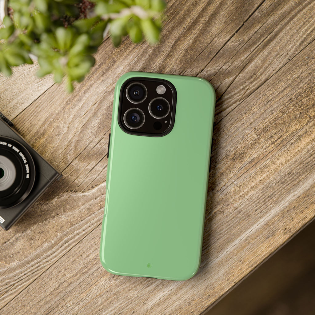 Mint Green Tough Phone Case for iPhone, Galaxy, or Google Pixel