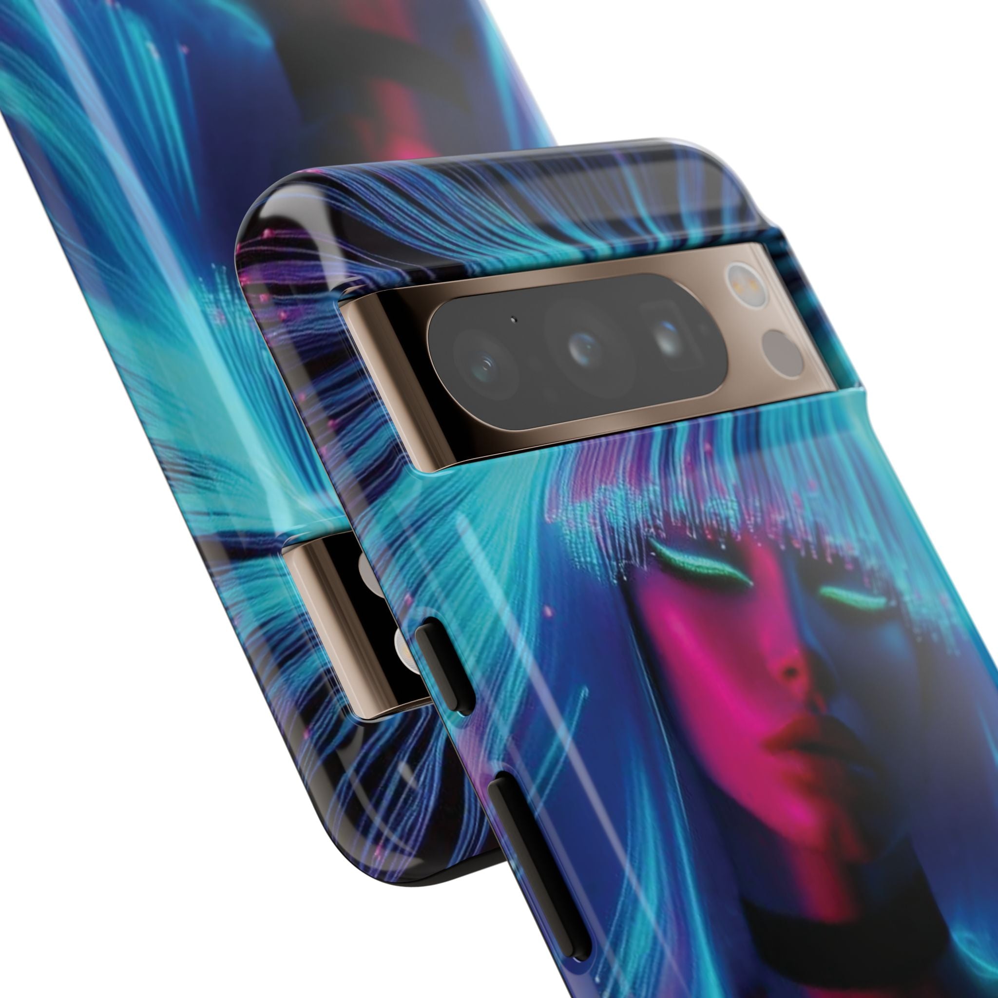 CyberPunk Tough Case for iPhone, Galaxy, or Google Pixel