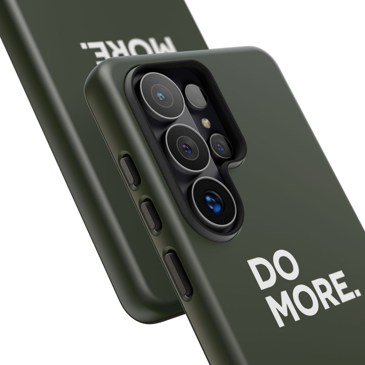 Olive Green Do More Tough Phone Case for iPhone, Galaxy, or Google Pixel