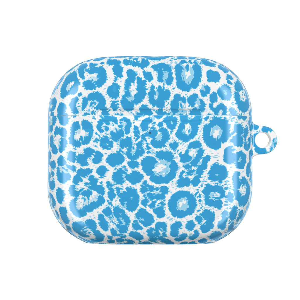 Blue Leopard AirPod Cases