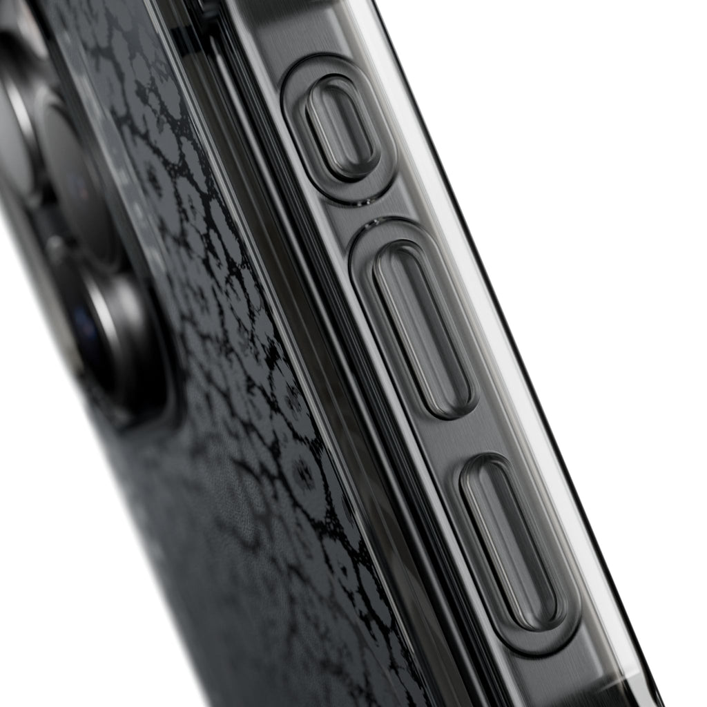 Leopard Magnetic iPhone 14, 15, 16 Series Clear Impact Cases