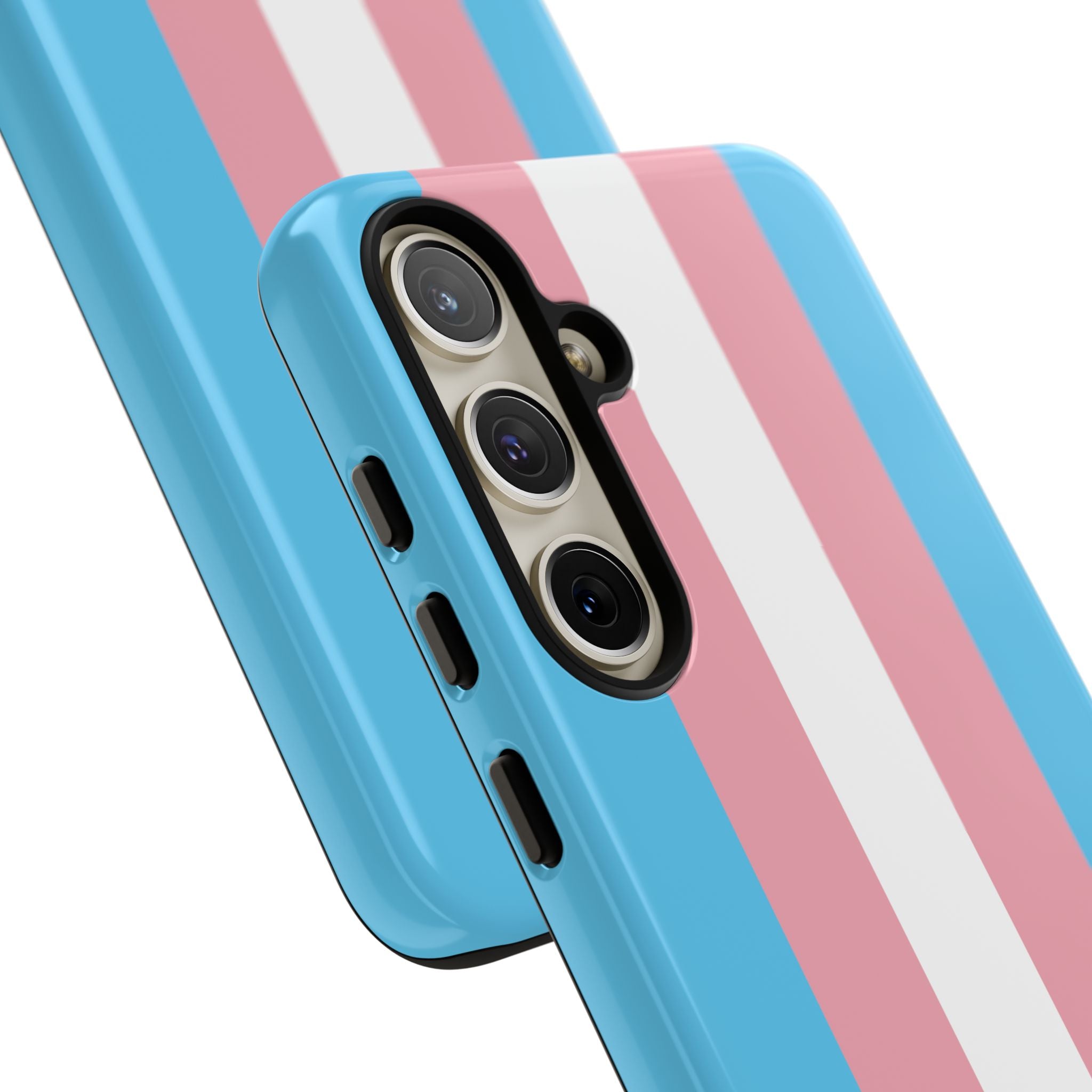 Trans Colors Tough Phone Case for iPhone, Galaxy, or Google Pixel