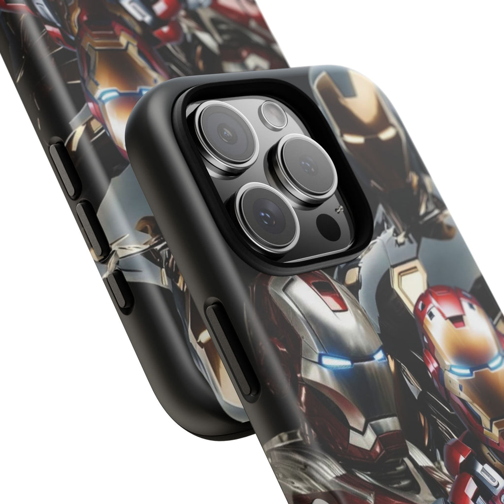 Iron Man Tough Phone Case for iPhone, Galaxy, or Google Pixel