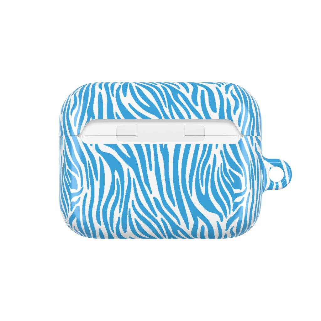 Blue Zebra AirPod Cases
