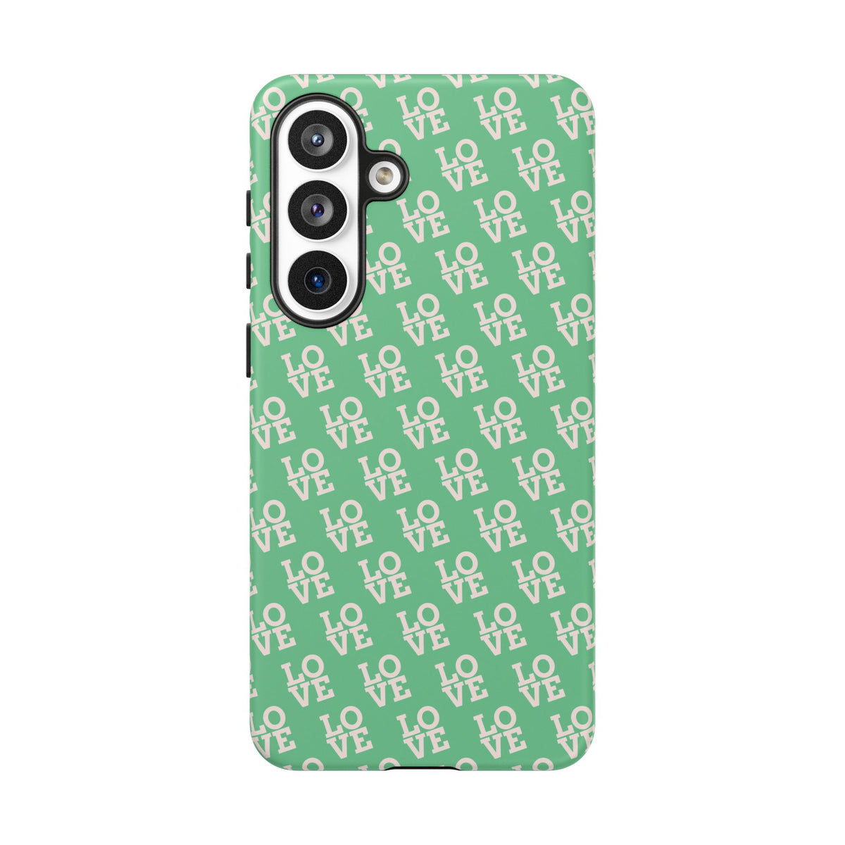LOVE Aqua Tough Phone Case for iPhone, Galaxy, or Google Pixel