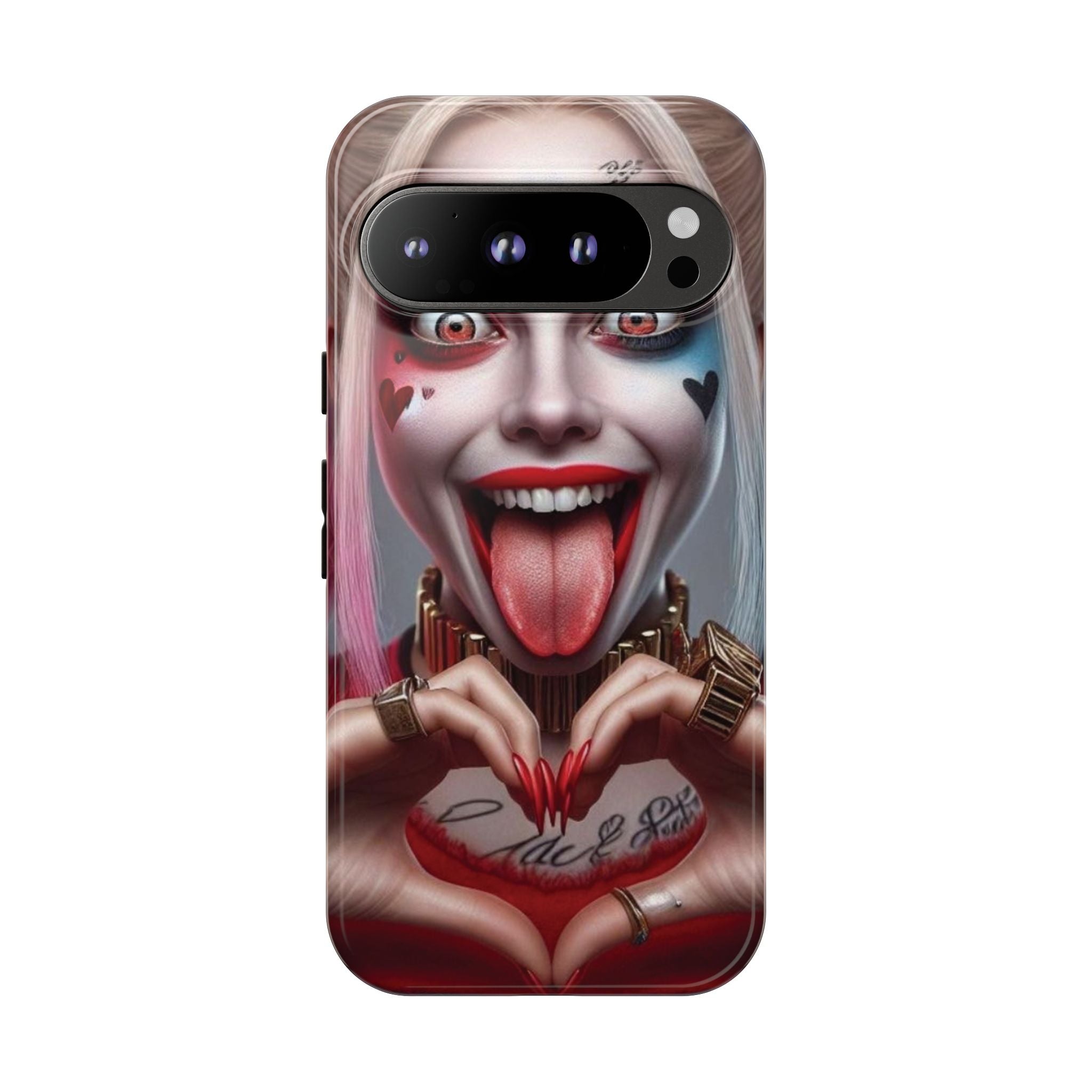 Harley Quinn Tough Phone Case for iPhone, Galaxy, or Google Pixel