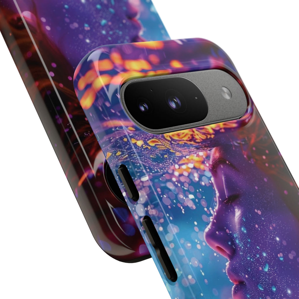 Meditating Underwater Tough Phone Case for iPhone, Galaxy, or Google Pixel