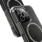 Zebra Magnetic iPhone 14, 15, 16 Series Clear Impact Cases