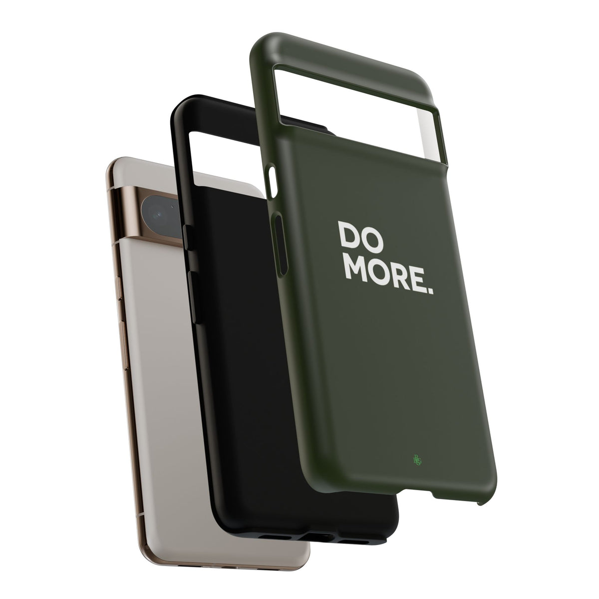 Olive Green Do More Tough Phone Case for iPhone, Galaxy, or Google Pixel