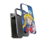 Blue S Moon Tough Case for iPhone, Galaxy, or Google Pixel