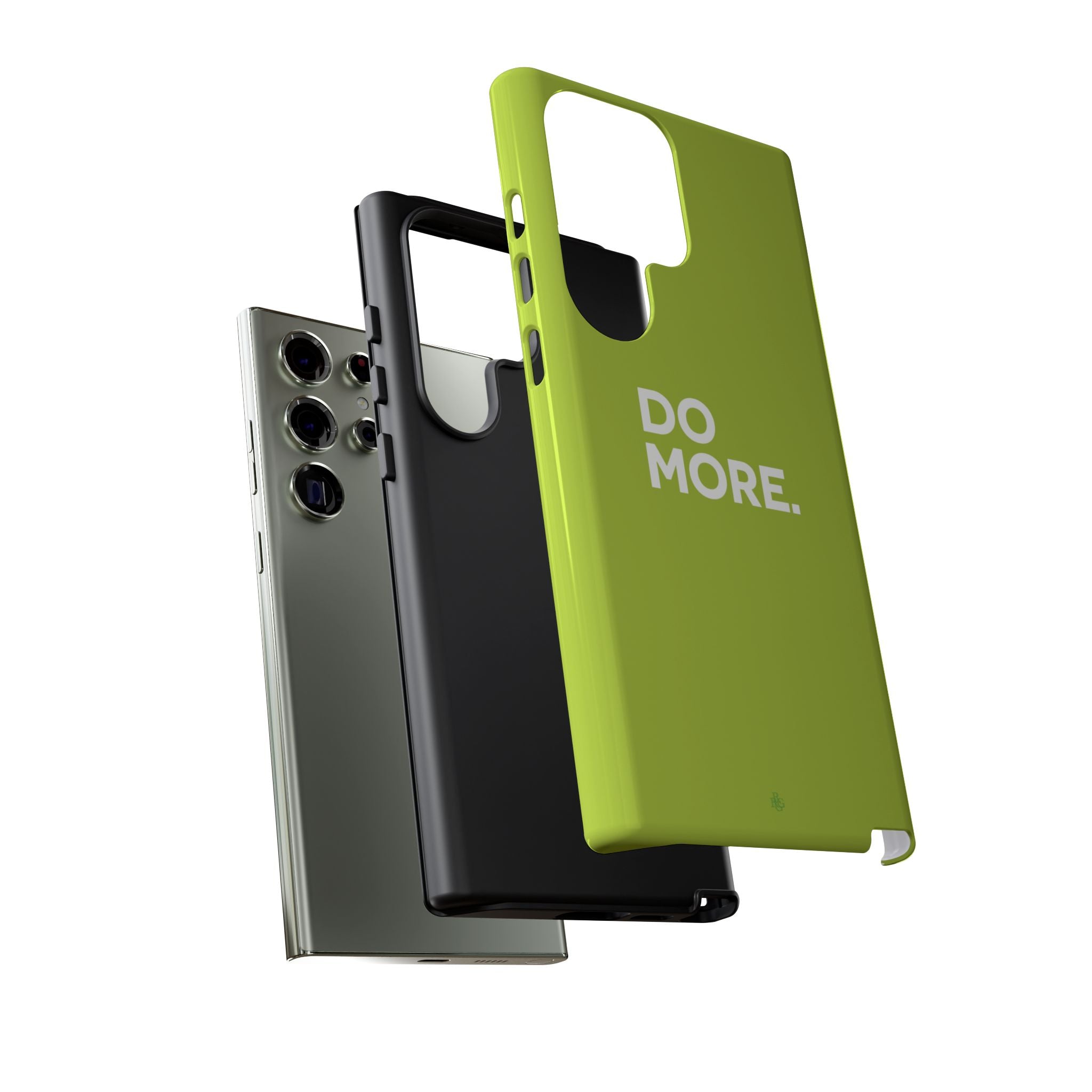 Do More (Neon Yellow) Tough Phone Case for iPhone, Galaxy or Google Pixel