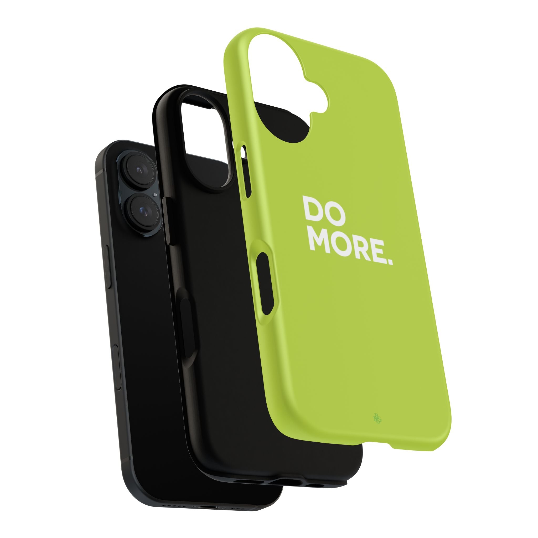 Do More (Neon Yellow) Tough Phone Case for iPhone, Galaxy or Google Pixel