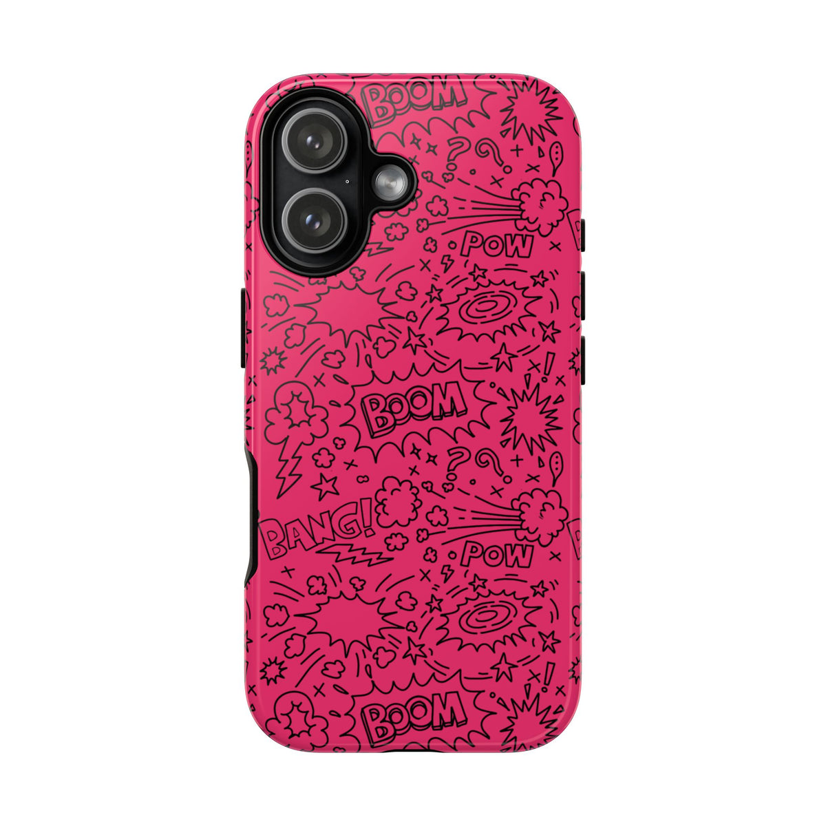 Boom Wow Tough Case for iPhone, Galaxy, or Google Pixel